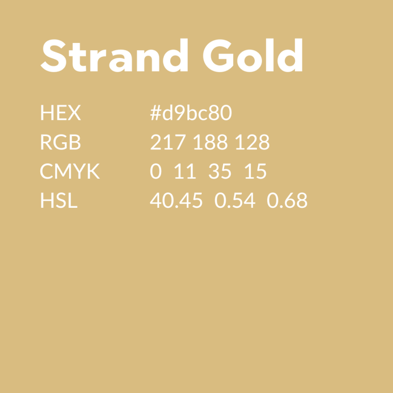 Strand Brand Guidelines – Strand Marietta
