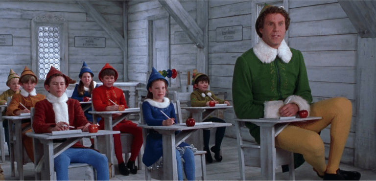 A scene from Elf (2003)