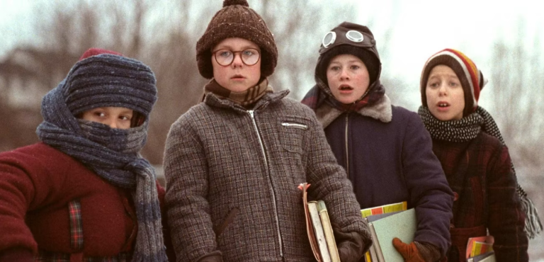 A scene from A Christmas Story (1983)